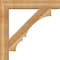 Ekena Millwork Balboa Block Rough Sawn Bracket w/ Offset Brace, Western Red Cedar, 8"W x 42"D x 42"H BKT0806X42X42BOA05RWR - alternate 2
